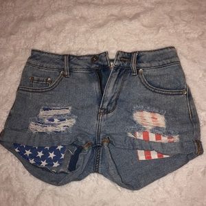 Jean shorts